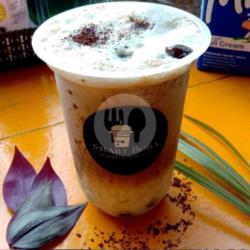 Vanilla Coffee Milk Boba