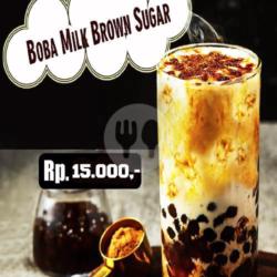 Boba Milk Brown Sugar