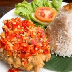 Nasi Ayam Gepuk