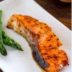 Salmon Fish Steak 200gr (blackpepper)