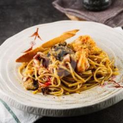 Seafood Aglio Olio