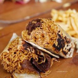 Kebab Indomie Goreng ( Original , Cabe Ijo , Rendang )