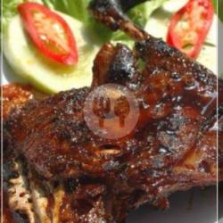 Bebek Bakar Tampa Nasi