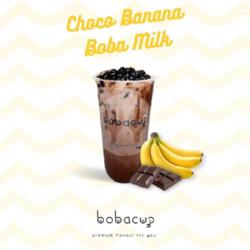 Choco Banana Boba Milk (l)