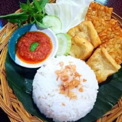 Tahu Tempe   Nasi