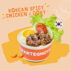 Spicy Korean Chicken Rice Bowl