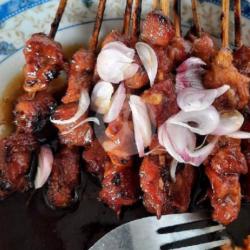 Sate Ayam Campur Kulit Bumbu Kecap