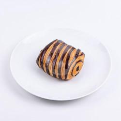 Choco Stripe Croissant