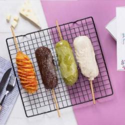 Corndog Mozzarella Sweet Green Tea