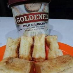 Roti Kasino Milk Crunchy   Susu