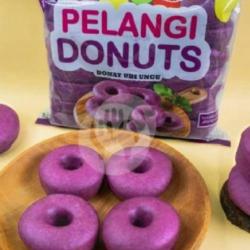 Donut Pelangi Ubi Unggu