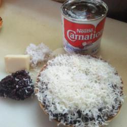 Ketan Hitam Kelapa Keju