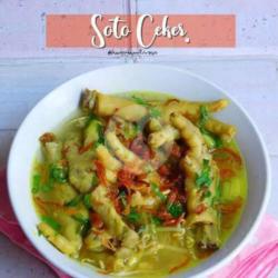 Soto Ceker Ayam Kuah Bening