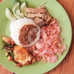 Nasi Bungkus Telur Ceplok Cabe Ijo