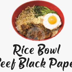 Rice Bowl Beef Black Paper