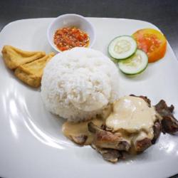 Nasi Ayam Lumer