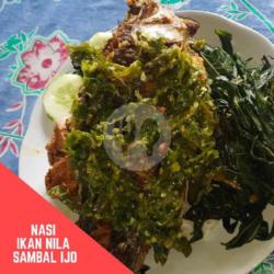 Nasi Ikan Nila Goreng Sambal Ijo