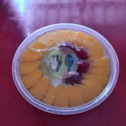 Puding Kelapa Buah Cup