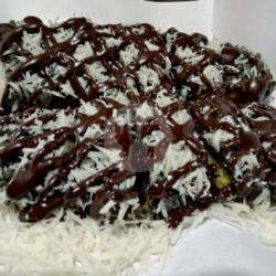 Pisang Keju Hitam Coklat