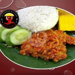 Ayam Penyet (nasi   Ayam Penyet   Tempe Tahu   Sambal)