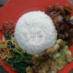 Nasi Sayur, Telur, Cecek