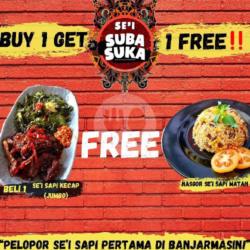 Promo 1 Sapi Kecap Jumbo Free Nasi Goreng