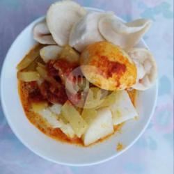 Lontong Kari   Telur (komplit)