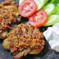 Ayam Geprek Bumbu Kacang