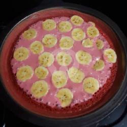 Red Velvet Pisang Susu