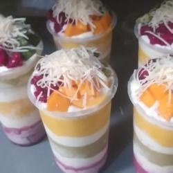 Smoothies Buah Mix Gelas Ukuran Jumbo