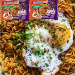 Indomie Kebab Rendang Telur Mata Sapi