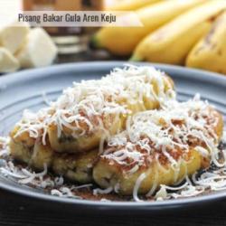 Pisang Bakar Gula Palm Keju