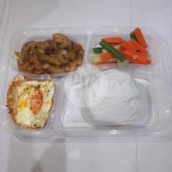 Bento Chicken Saus Teriyaki