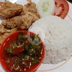 Nasi Daging Ikan Dori Pecak