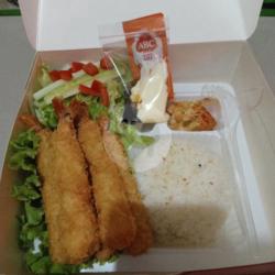 Bento Box Shrimp Tempura
