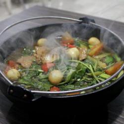 Kangkung Asap Ayam