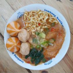 Seblak Mie Telur Bakso Dumpling Keju