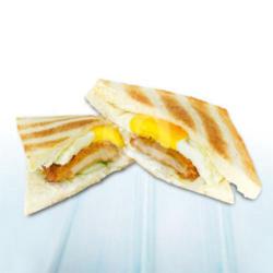 Chicken Chop & Egg Sandwich