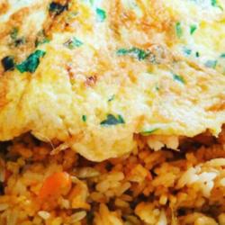 Nasi Goreng Keju   Telur Dadar Ala Yurika