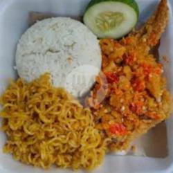 Nasi Ayam Mie Geprek