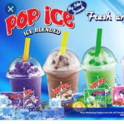 Pop Ice (anggur, Strowberry, Coklat, Vanilla Blue)