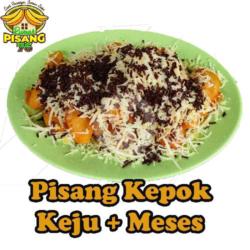 Pisang Kepok Toping Keju   Coklat Meses