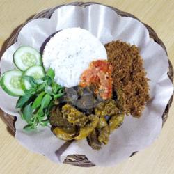 Nasi Babat Campur (babat, Iso, Paru)