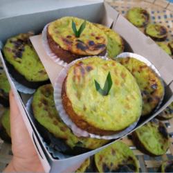 Kue Lumpur Varian Pandan