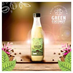 Botol Green Coconut Coffee Latte