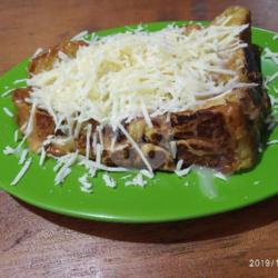 Roti Bakar Tawar Nutella Keju