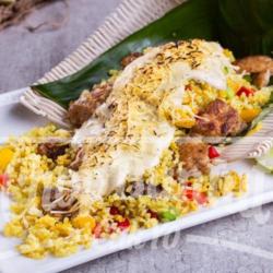 Nasi Goreng Bakar - Keju