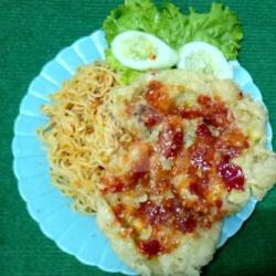 Mie Telur Geprek