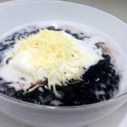 Bubur Ketan  Itam   Susu   Keju