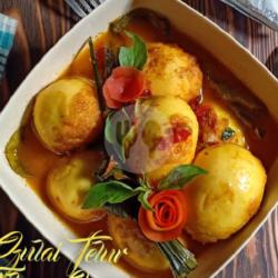 Telur Bulat Gulai/balado